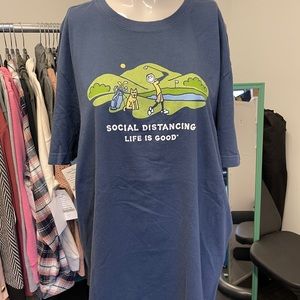 Life is Good golf tee
